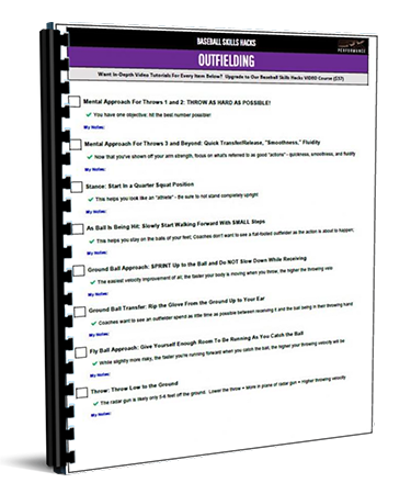 Outfielding Cheat Sheet