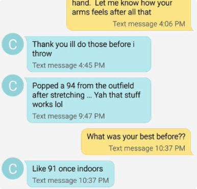 How To Warm Up Before A Baseball Showcase